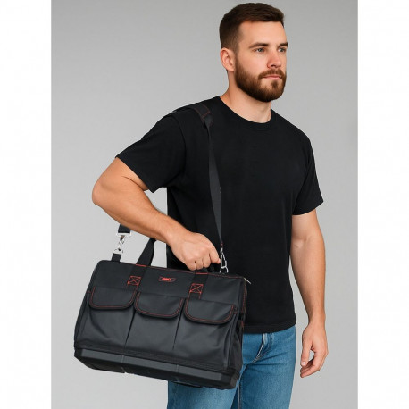 Сумка для инструментов Deli DL430901 "Black Edition"-11