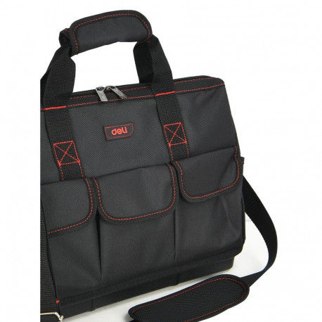 Сумка для инструментов Deli DL430901 "Black Edition"-16