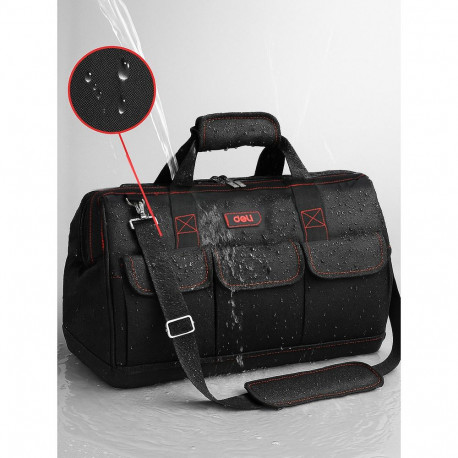 Сумка для инструментов Deli DL430906 "Black Edition"-7