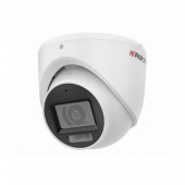 5Мп купольная HD-TVI камера HiWatch DS-T503A(B) (2.8mm) с микрофоном и EXIR-подсветкой до 30м TVI Камера, купольная