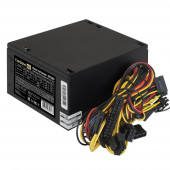 Блок питания 500W ExeGate XP500 (ATX, 12cm fan, 24pin, 4+4pin, PCIe, 3xSATA, 2xIDE, FDD, black) (856263)