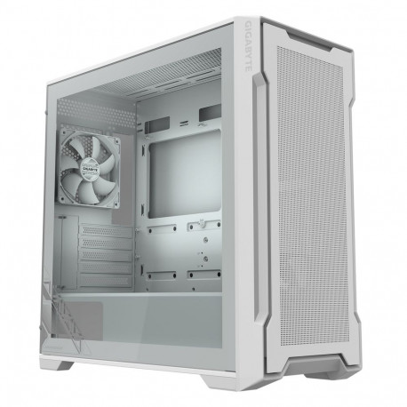 Корпус для ПК Gigabyte C102GI Glass Ice (White) MidTower, mATX, USB3.0 x2, Audio I/O, GPU:410mm, White, TG (28300-C102B-2CRR)