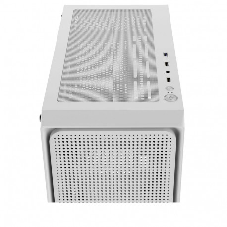 Корпус для ПК Case Ocypus Gamma C50 WH mATX / win / white / no PSU / Tempered Glass-4