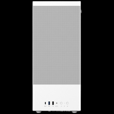 Корпус для ПК ACD Citadel 108W ATX, Type-C + 2XUSB ports + HD audio combo, Mesh, TG, White.-3