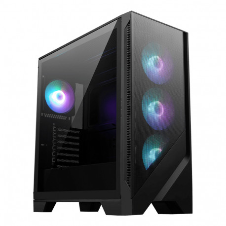 Корпус для ПК MSI MAG FORGE 321R AIRFLOW 2xUSB 3.2 Gen 1, 1xUSB 3.2 Gen2 Type-C, 4x120mm ARGB Fan, ESD ARGB Control Board, Tempered Glass Window,-2