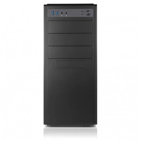 Корпус для ПК FoxLine FL-886-U3C ATX case, black w/o PSU, w/1xUSB2.0+1xUSB3.0+1xType-C, w/o pwr cord, w/oFAN-1
