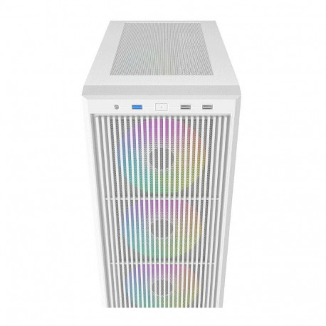 Корпус Case ID-Cooling WARE 310 ARGB White ATX/ win TG/ 4 fans/ Type C/ CPU 160mm/ GPU 320mm/ no PSU-4