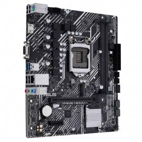 Материнская плата ASUS PRIME H510M-K R2.0 LGA1200 mATX 2xDDR4 PCIEx16 PCIEx1 M.2 HDMI VGA GLAN-2