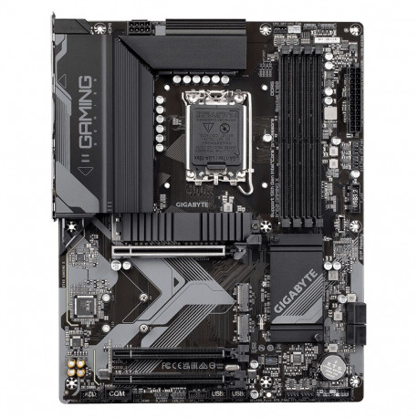 Материнская плата Gigabyte B760 GAMING X, Socket 1700, Intel®B760, 4xDDR5-4800, HDMI+DP, 3xPCI-Ex16, 4xSATA3(RAID 0/1/5/10), 3xM.2, 8Ch Audio, 2.5GLan, (4+4)xUSB2.0, (3+2)xUSB3.2, (1+1)xUSB3.2 Type-C™, ATX, RTL-1