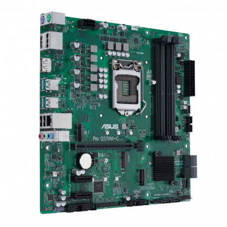 Материнская плата ASUS PRO Q570M-C/CSM LGA1200 mATX 4xDDR4 PCIEx16 2xPCIEx1 2xM.2 DP HDMI GLAN (165248)-1