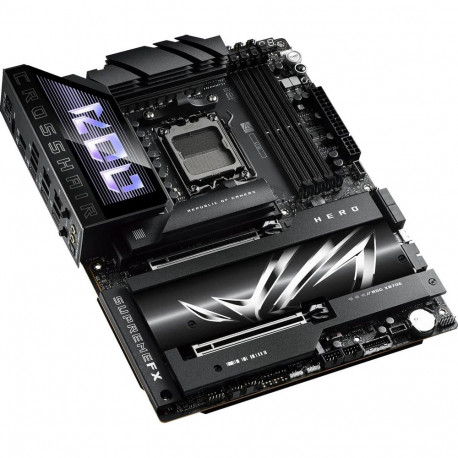 Материнская плата ASUS ROG CROSSHAIR X870E HERO AM5 ATX 4xDDR5 2xPCIEx16 5xM.2 4xUSB-C HDMI 2.5GLAN 5GLAN Wi-Fi 7-2