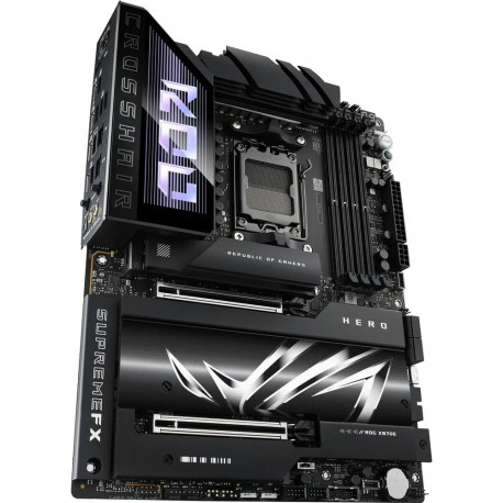 Материнская плата ASUS ROG CROSSHAIR X870E HERO AM5 ATX 4xDDR5 2xPCIEx16 5xM.2 4xUSB-C HDMI 2.5GLAN 5GLAN Wi-Fi 7-3