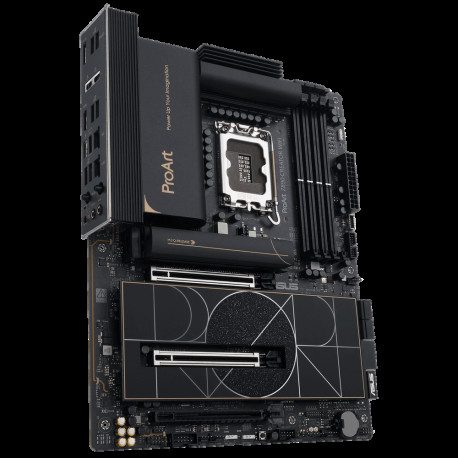 Материнская плата ASUS PROART Z890-CREATOR WIFI LGA1851 ATX 4xDDR5 3xPCIEx16 5xM.2 3хThunderbolt DP HDMI 2.5GLAN 10GLAN Wi-Fi 7-3