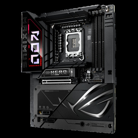 Материнская плата ASUS ROG MAXIMUS Z890 HERO BTF LGA1851 ATX 4хDDR5 PCIEx16 PCIEx4 PCIEx1 6xM.2 2xThunderbolt USB-C HDMI 2.5GLAN 5GLAN Wi-Fi 7-3