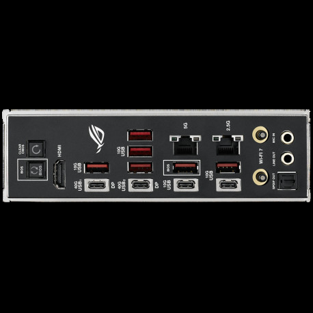 Материнская плата ASUS ROG CROSSHAIR X870E HERO BTF AM5 ATX 4xDDR5 PCIEx16 PCIEx4 5xM.2 4xUSB-C HDMI 5GLAN 2.5GLAN Wi-Fi 7-10