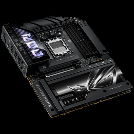 Материнская плата ASUS ROG CROSSHAIR X870E HERO BTF AM5 ATX 4xDDR5 PCIEx16 PCIEx4 5xM.2 4xUSB-C HDMI 5GLAN 2.5GLAN Wi-Fi 7-4