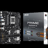 Материнская плата ASUS PRIME A620AM-K AM5 mATX 2xDDR5 PCIEx16 PCIEx1 M.2 DP HDMI GLAN