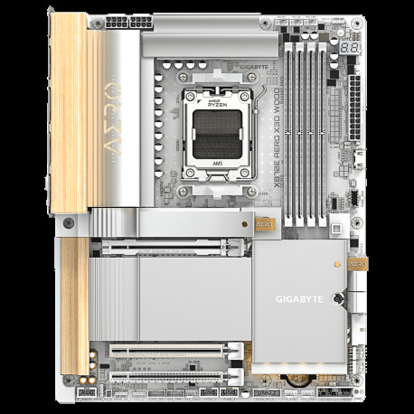 Материнская плата Gigabyte X870E AERO X3D WOOD, RTL-1