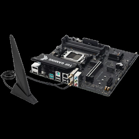 Материнская плата ASUS TUF GAMING A620AM-PLUS WIFI AM5 mATX 4xDDR4 PCIEx16 2xPCIEx1 2xM.2 2xDP HDMI 2.5GLAN WIFI 6-5
