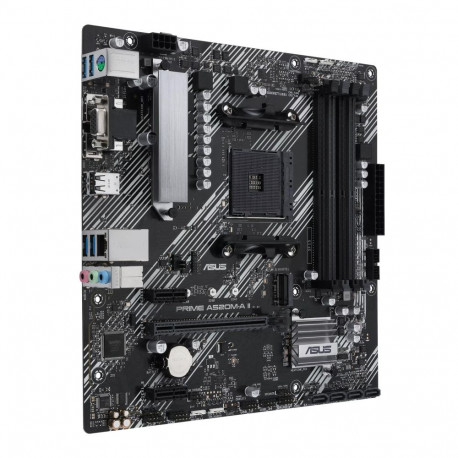 Материнская плата ASUS PRIME A520M-A II/CSM AM4 mATX 4xDDR4 PCIEx16 2xPCIEx1 M.2 DP HDMI VGA GLAN-2