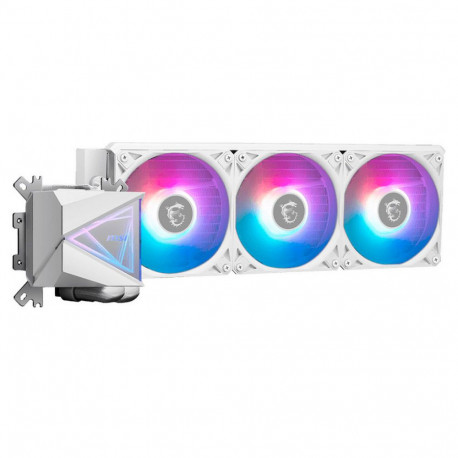 Жидкостная система охлаждения MSI MAG CORELIQUID I360 WHITE 3x ARGB Gen2 Fan, ARGB Gen2 Block, Color Box