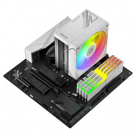Вентилятор для процессора ID-Cooling FROZN A410 SE ARGB WHITE 180W/Intel 1700, 12*, 115*,AMD AM5,AM4/Screws-12