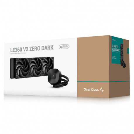 Жидкостная система охлаждения Deepcool LE360 V2 ZERO DARK-5