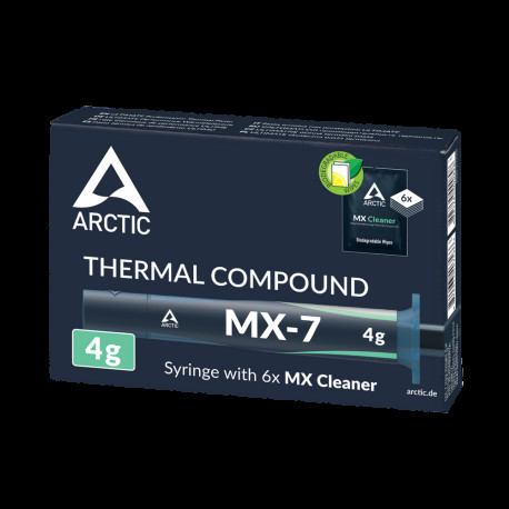 Термопаста Arctic Cooling MX-7 Thermal Compound 4-gramm with 6pcs MX Cleaner (ACTCP00092A)-1