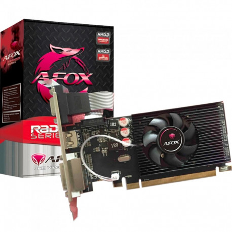 Видеокарта Afox R5 230 2GB DDR3 64bit DVI HDMI 1FAN LP RTL
