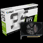 Видеокарта Palit RTX3050 STORMX 6GB GDDR6 96bit DVI DP HDMI 1FAN ITX RTL