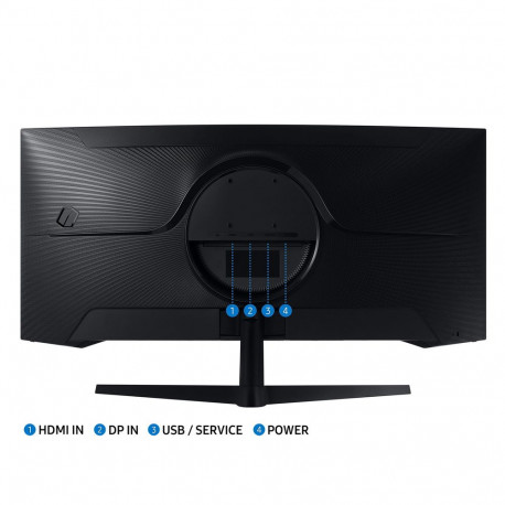 Монитор 34" SAMSUNG C34G55TWWI Odyssey G5 Black (VA, 3440x1440, HDMI+DP, 4 ms, 178°/178°, 250 cd/m, 2500:1, 165Hz, Curved)-13