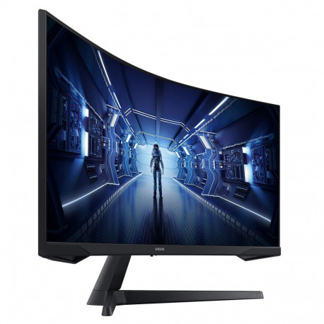 Монитор 34" SAMSUNG C34G55TWWI Odyssey G5 Black (VA, 3440x1440, HDMI+DP, 4 ms, 178°/178°, 250 cd/m, 2500:1, 165Hz, Curved)-3
