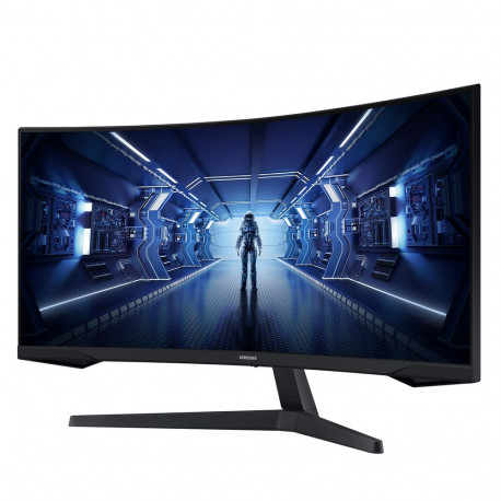 Монитор 34" SAMSUNG C34G55TWWI Odyssey G5 Black (VA, 3440x1440, HDMI+DP, 4 ms, 178°/178°, 250 cd/m, 2500:1, 165Hz, Curved)-2