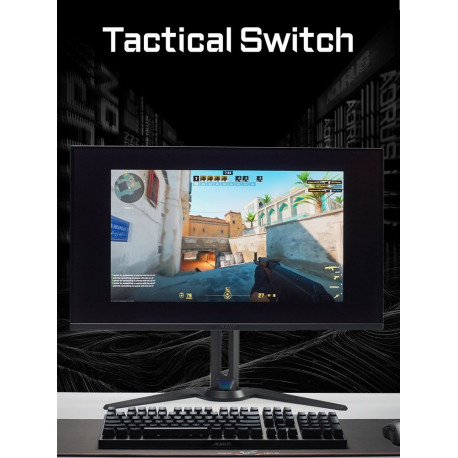 Монитор 31.5" Gigabyte AORUS FO32U2P-EK Black (QD-OLED, 3840 х 2160, 240Hz, 250 cd/m, 1000:1, 2xHDMI 2.1, DP 2.1, DP 1.4 3xUSB 3.2, USB Type-C)-14