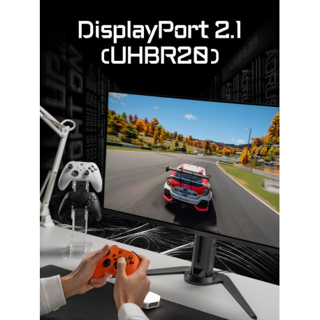 Монитор 31.5" Gigabyte AORUS FO32U2P-EK Black (QD-OLED, 3840 х 2160, 240Hz, 250 cd/m, 1000:1, 2xHDMI 2.1, DP 2.1, DP 1.4 3xUSB 3.2, USB Type-C)-13