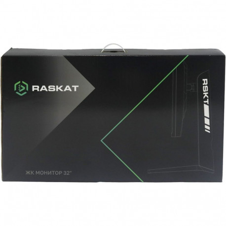 Монитор Raskat 32" I32U6D (IPS, 3840×2160, HDMI+DP+Audio output, 5 ms, 178°/178°, 1000:1, 60Hz, Black)-11