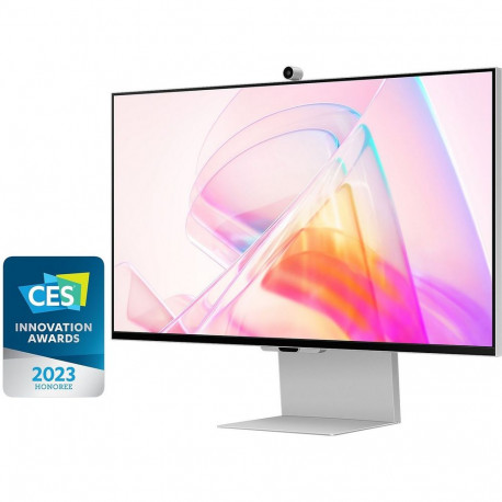 Монитор 27" SAMSUNG S27C902PAI ViewFinity S9 S90PC 5K Silver (IPS, 5120x1440, Mini DP+Thunderbolt 4, USB Hub, 5 ms, 178°/178°, 600 cd/m, 1000:1, 60Hz, Spk, Cam, Pivot)-20
