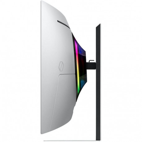 Монитор 34" SAMSUNG S34DG852SI Odyssey OLED G8 Ultra WQHD Smart Curved OLED, 3440x1440, 175Hz, 0,03ms, 250сd/m, 1000000:1, HDR10 | 2xHDMI(2.1), DP(1.4), 2xUSB3.0 | HAS, ExPSU, Speakers, Vesa 100, Silver/Black-3