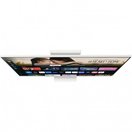 Монитор 32" SAMSUNG S32DM801UI Smart дисплей M8 M80D UHD White (VA, 3840x2160, HDMI+Type C, USB Hub, 4 ms, 178°/178°, 400 cd/m, 3000:1, 60Hz, Spk, Cam, Pivot)-8