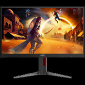 Монитор 23.8" AOC 24G4HA IPS, 1920x1080, 200Hz, 1ms, 300сd/m, 1000:1, HDR10 | 2xHDMI(2.0), DP(1.4) | HAS, Pivot, InPSU, Speakers, Vesa 100, Black/Red