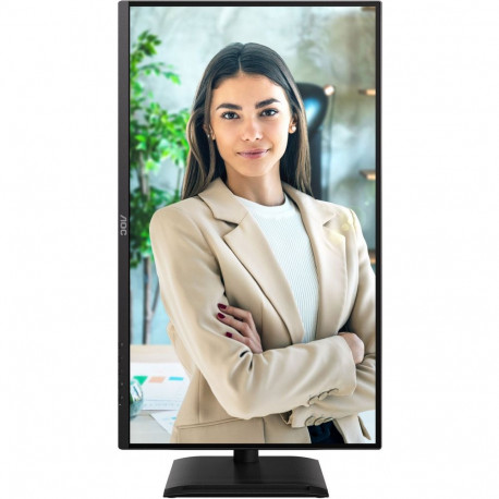 Монитор 27" AOC Q27P4U IPS, 2560x1440, 120Hz, 4ms, 350сd/m, 1500:1 | 2xHDMI(2.0), DP(1.2), Type-C(PD-15W), 3xUSB 3.2 | HAS, Pivot, Swivel, InPSU, Speakers, Vesa 100, Black-7