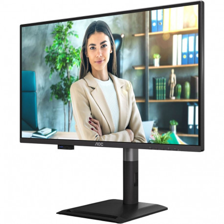 Монитор 27" AOC Q27P4U IPS, 2560x1440, 120Hz, 4ms, 350сd/m, 1500:1 | 2xHDMI(2.0), DP(1.2), Type-C(PD-15W), 3xUSB 3.2 | HAS, Pivot, Swivel, InPSU, Speakers, Vesa 100, Black-4