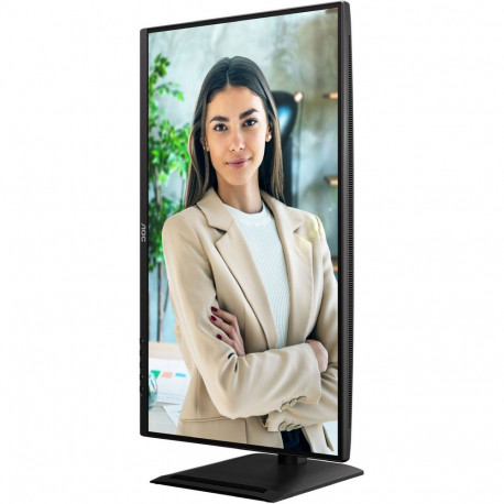 Монитор 27" AOC Q27P4U IPS, 2560x1440, 120Hz, 4ms, 350сd/m, 1500:1 | 2xHDMI(2.0), DP(1.2), Type-C(PD-15W), 3xUSB 3.2 | HAS, Pivot, Swivel, InPSU, Speakers, Vesa 100, Black-3