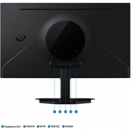 Монитор 27" SAMSUNG S27FG502SI Odyssey OLED G5 G50SF QHD OLED, 2560x1440, 180Hz, 0,03ms, 200сd/m, 1000000:1, HDR10 | HDMI(2.0), DP(1.2) | ExPSU, Vesa 100, Black-5