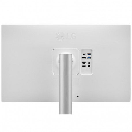 Монитор 27" LG 27UP850K-W IPS, 3840x2160, 60Hz, 5ms, 400сd/m, 1200:1, HDR10 | 2xHDMI(2.0), DP(1.4), Type-C(PD-90W), 2xUSB3.0 | HAS, Swivel, ExPSU, Speakers, Vesa 100, Black/Silver-6