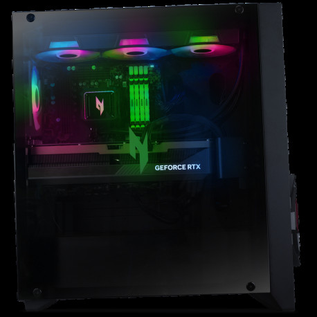 Настольный ПК Acer Nitro 70 N70X3D-100 AMD Ryzen 7 9800X3D/32Gb/SSD1Tb/RTX5080 16Gb/PSU 1200W/NoOS/Black (DG.E5ACD.008)-11