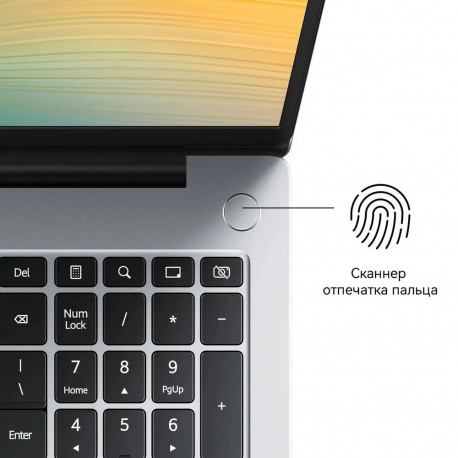 Ноутбук Huawei MateBook D16 Intel Core i5-13420H/16Gb (soldered D4)/SSD512Gb/UMA/16"/IPS/WUXGA/1920x1200/60Hz/NoOS/Space Grey/1.68kg-17