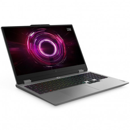 Ноутбук Lenovo LOQ 15AHP10 AMD Ryzen 7 250/16Gb (1*16 D5)/SSD512Gb/RTX5060 8Gb (100W)/15.6"/IPS/FHD/1920x1080/144Hz/Win11 (SL English)/RJ-45/Luna Grey/2.4kg