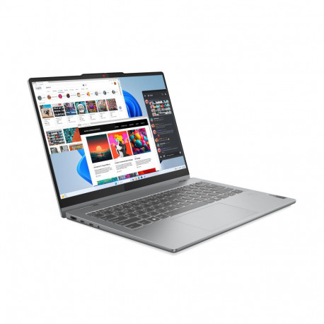 Ноутбук Lenovo IdeaPad 5 2-in-1 14IRH9 Intel Core i5-13420H/16Gb (soldered D5)/SSD1Tb/UMA/14"/OLED/Touch/WUXGA/1920x1200/60Hz/NoOS/Luna Grey/1.5kg-2