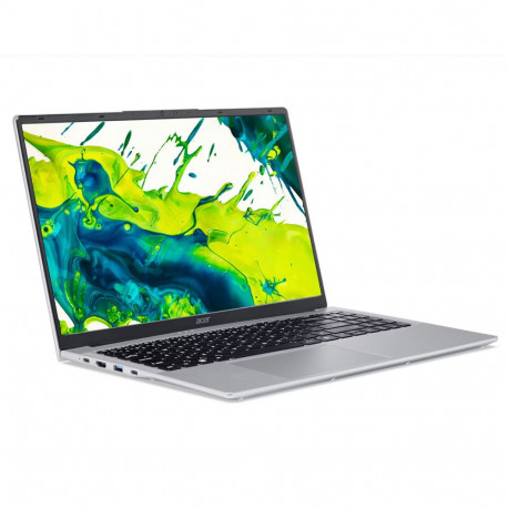 Ноутбук Acer Aspire Lite 15 AL15-54P-590V Intel Core Ultra 5 115U/16Gb (soldered D5)/SSD512Gb/UMA/15.6"/IPS/FHD/1920x1080/60Hz/NoOS/Silver/1.7kg-1